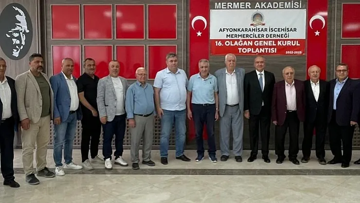 Mermerciler Derneği'nde Yeni Başkan Seçildi
