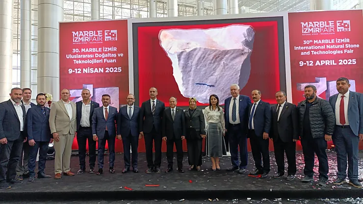 Mermerin Başkenti Afyon, İzmir Marble Fuarı'na Damga Vurdu