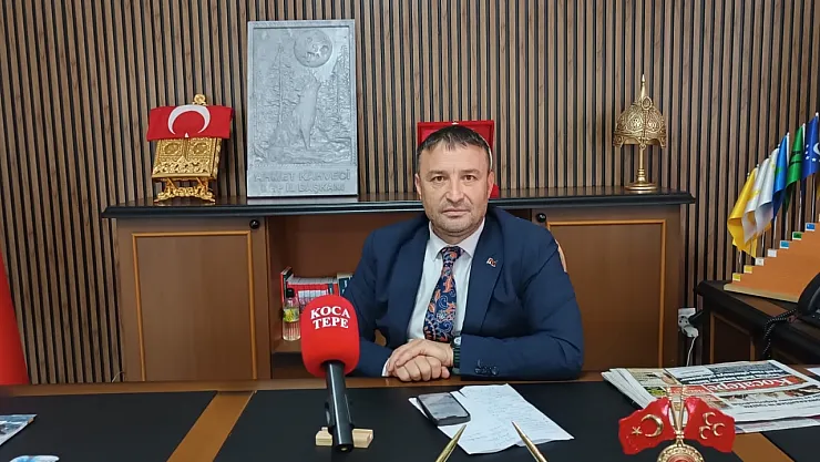 MHP İl Başkanı Ahmet Kahveci: Devletimiz Ne Zaman Sıkıntı Yaşasa MHP Sayesinde Çözüme Ulaşılır
