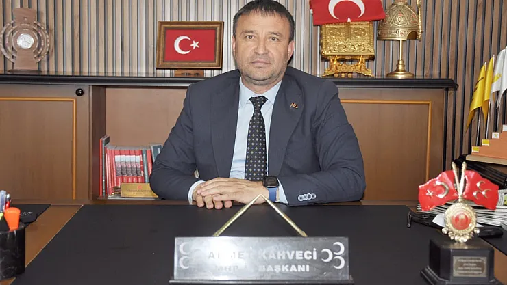 MHP İl Başkanı Kahveci: Taşoluk Konusunu Yakından Takip Ediyoruz
