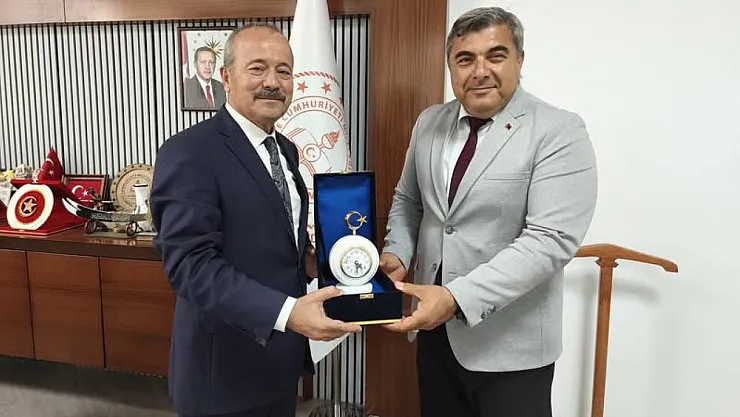 Milletvekili Taytak'tan, Müdür Sünnetci'ye Ziyaret
