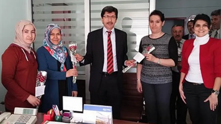 Milli Eğitim’deki kadın personeller unutulmadı