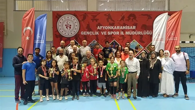 Minikler Takım ve Ferdi İl Birinciliği Masa Tenisi müsabakaları gerçekleştirildi