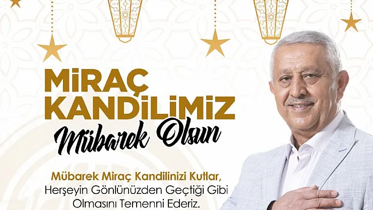 Miraç Gecesi İslam Dünyasının Birliğine Vesile Olsun