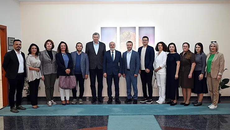 Moldova'lı Eğitimciler AKÜ'lü Akademisyenlerle Görüştü