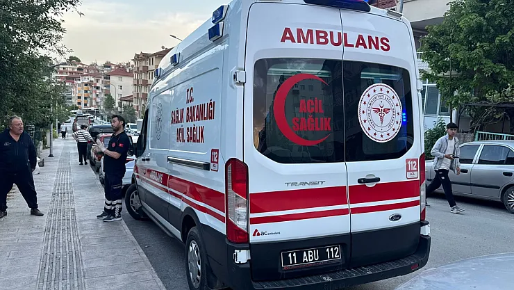 Motosiklet İle Bisiklet Çarpıştı 1 Yaralı