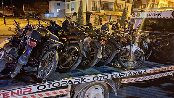 Motosikletlere yönelik denetim yapıldı