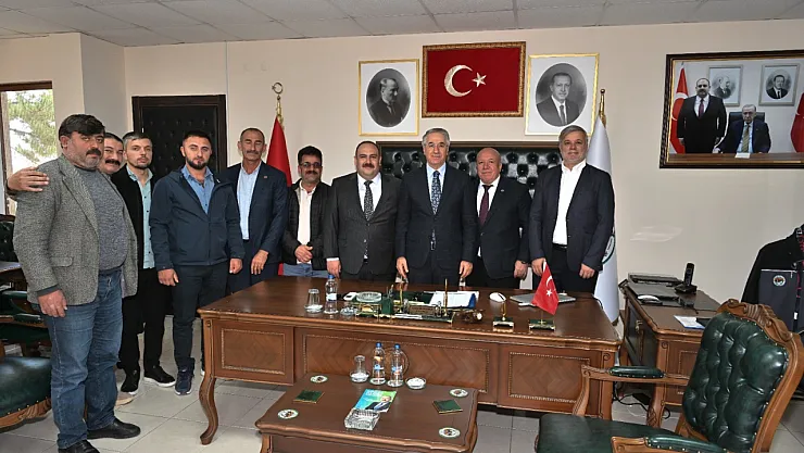 Mücahit Yanılmaz'dan Başkan Hamamcı'ya Ziyaret