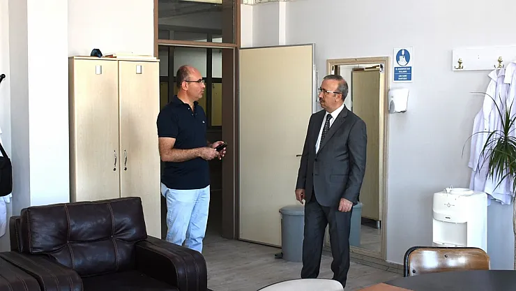 Müdür Aydın, Yeni Eğitim-Öğretim Yılına Yönelik Hazırlık Çalışmalarını İnceledi