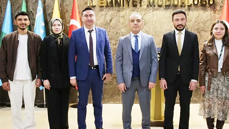 Müdür Erol, Yeşilay Derneği Yönetimini Kabul Etti