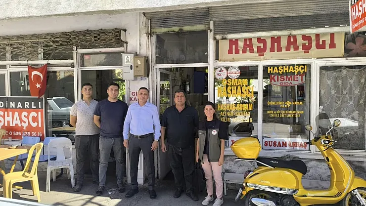 Müdür Karakuyu, Haşhaş Üreticisi Esnafı Ziyaret Etti