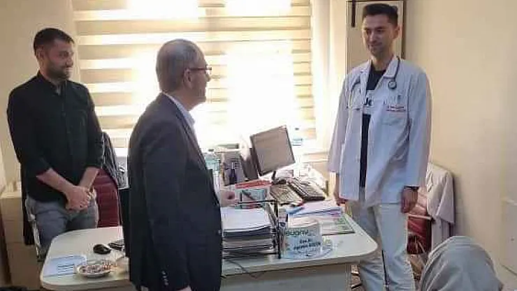 Müdür Öztürk, Bolvadin'de Temaslarda Bulundu