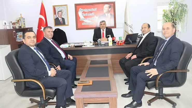 Müdür Sünnetci, Bayat'ta Temaslarda Bulundu