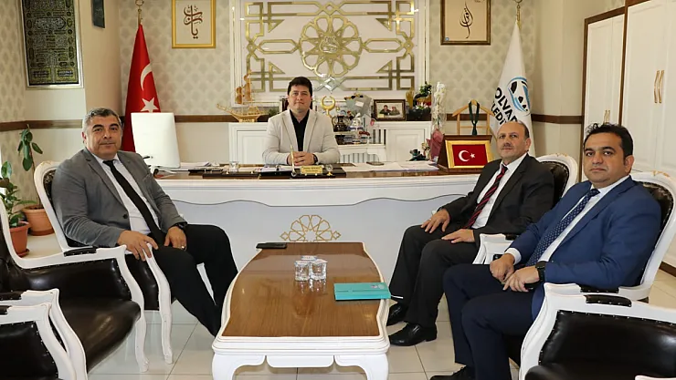Müdür Sünnetci, Bolvadin'in Yöneticileriyle Görüştü