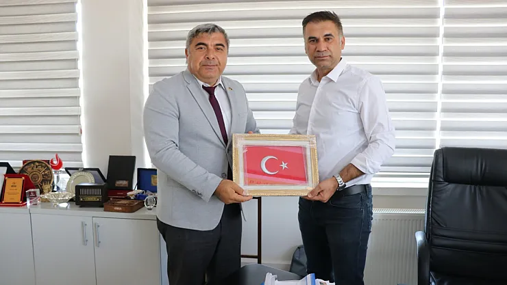 Müdür Sünnetci'den, Müdür Gezer'e Teşekkür Ziyareti