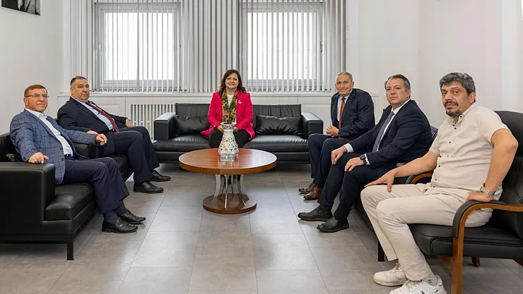 Muhalefetteki İl Başkanları, Köksal'ı Ziyaret Etti