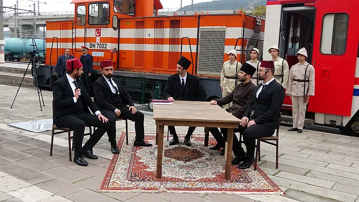 Mustafa Kemal Atatürk'ün Bilecik'e Gelişi Canlandırıldı