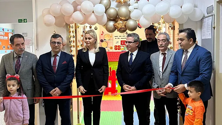 Naime Gevher Anaokulu'nda Oyun Odası Açıldı