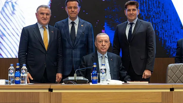 Nebi Hatipoğlu ve Jeyap Heper, Cumhurbaşkanı Erdoğan'ı ziyaret Etti