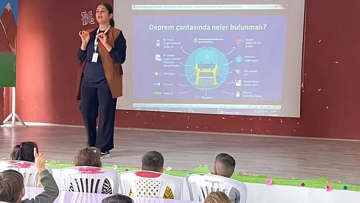 Öğrenciler Afetler Ve 112 Acil Çağrı Merkezi Hakkında Bilgilendirildi