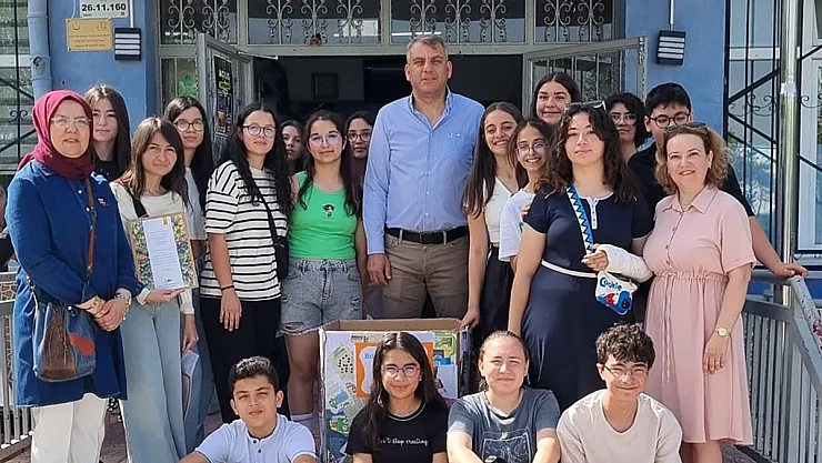 Öğrencilerden 'Kağıdın Yolculuğu' adlı 'eTwinning' Projesine Yoğun İlgi