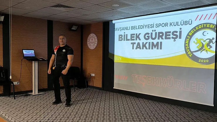 Öğrencilere Bilek Güreşinin İncelikleri Anlatıldı