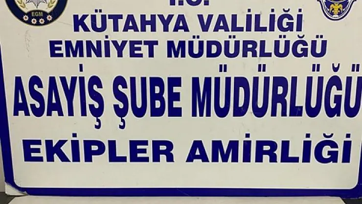 Önleyici Hırsızlık Uygulamasında Uyuşturucu Madde Ele Geçirildi