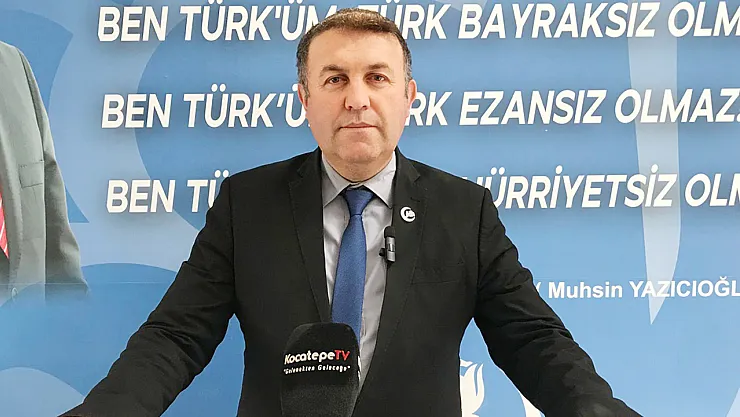 'Örgütün Belirlediği Topluluk Türk Milletinin Ayağına Basıyor'