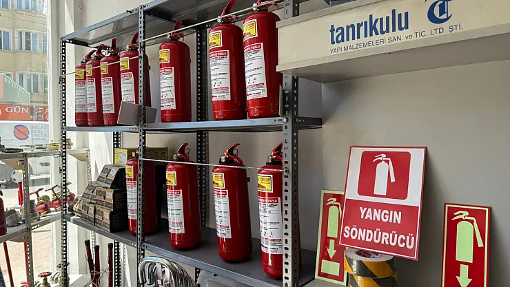 Orman Yangınlarından Sonra Yangın Tüplerine Talep Arttı