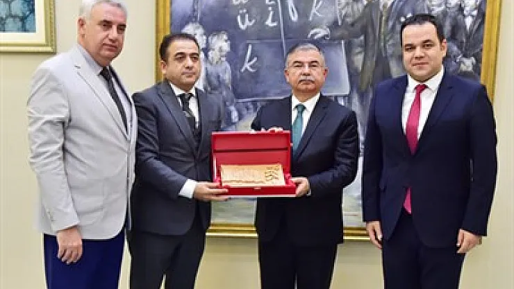 OSODER'den Bakan Yılmaz'a ziyaret – Kocatepe Gazetesi