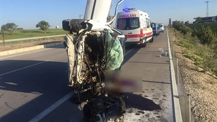 Otomobil takla attı: 1 ölü 4 yaralı
