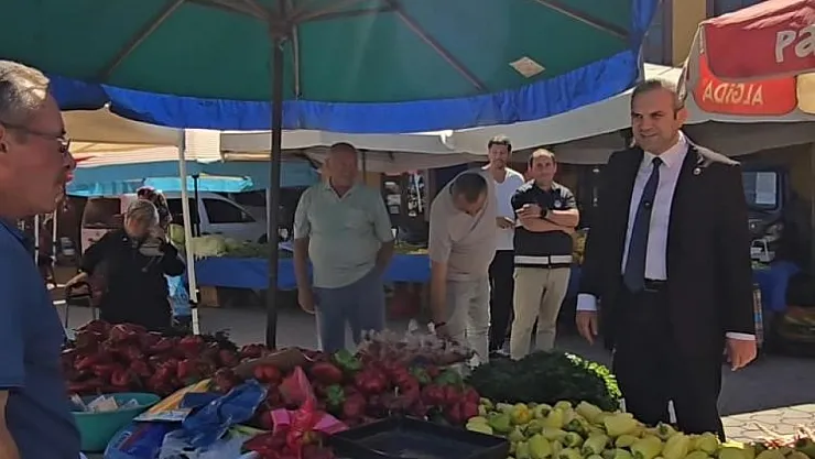 Pazar Esnafıyla Bir Araya Geldi
