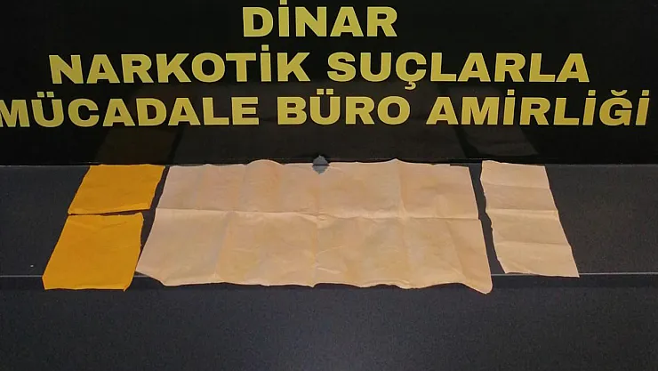 Peçeteye Emdirilmiş Uyuşturucu İle Yakalanan 2 Kişi Tutuklandı
