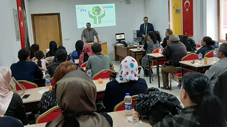 PTT personeline 'atık' eğitimi verildi