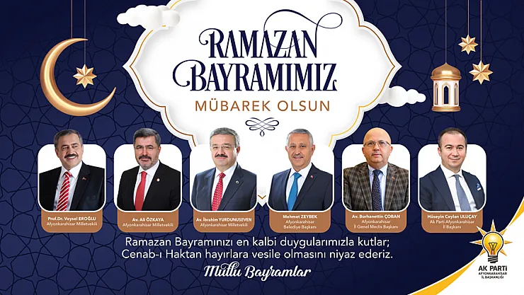 Ramazan Bayramınız Mübarek Olsun