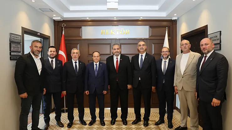 Rektör Aslan, Atso Heyetini Kabul Etti