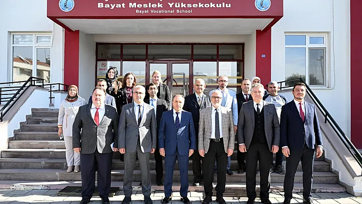 Rektör Karakaş, 2 MYO'da İncelemelerde Bulundu