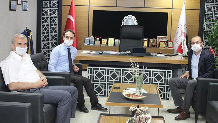 Rektör Okumuş, Aydın’da temaslarda bulundu
