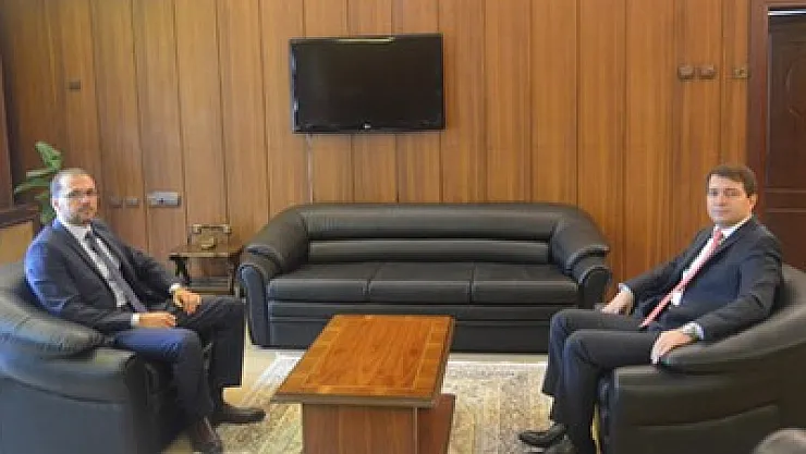 Rektör Okumuş’dan Akçan’a iade-i ziyaret