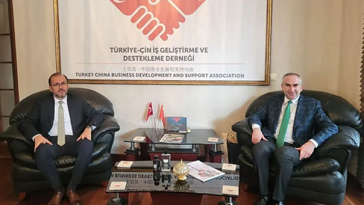 Rektör Okumuş'tan, Türkiye-Çin İş Geliştirme Derneği'ne ziyaret