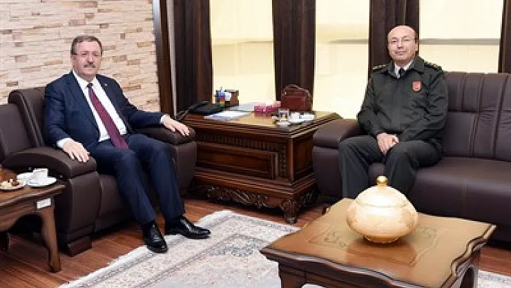Rektör Solak ASAL Başkanı Karadayı'yı kabul etti