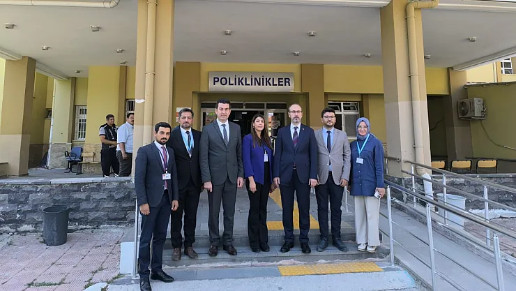 Sağlık Müdürü Öztürk, Ziyaretlerine Devam Ediyor