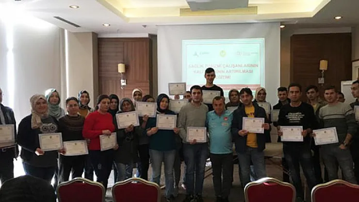 Sağlık turizmi çalışanlarına masörlük eğitimi  verildi