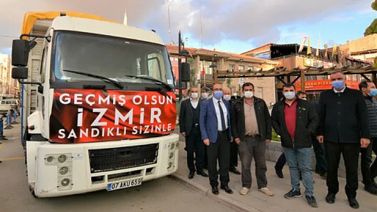 Sandıklı Belediyesi, depremzedelerin yanında