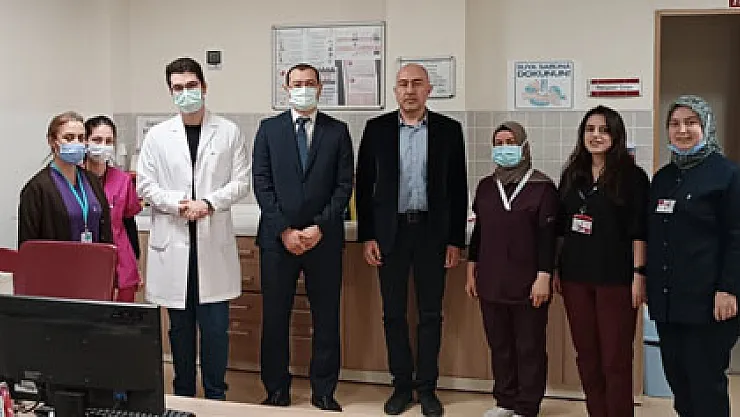 Sandıklı ve Şuhut Devlet Hastanelerini incelediler