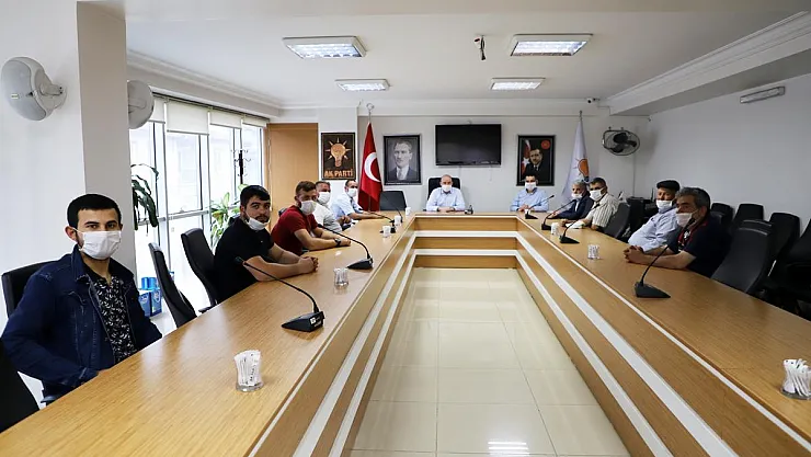 Saraydüzü heyetinden Başkan Sezen'e teşekkür ziyareti