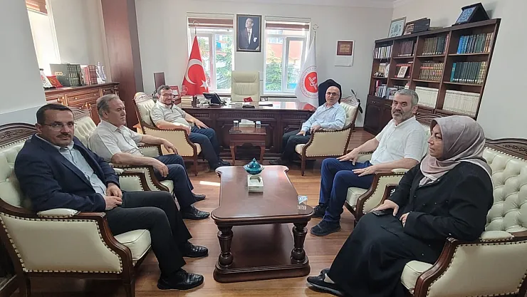 Sarı, Müftü İmamoğlu İle Görüştü