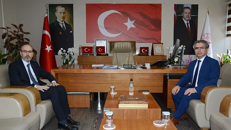 Savcı Karabacak'tan, Öztürk'e Veda Ziyareti