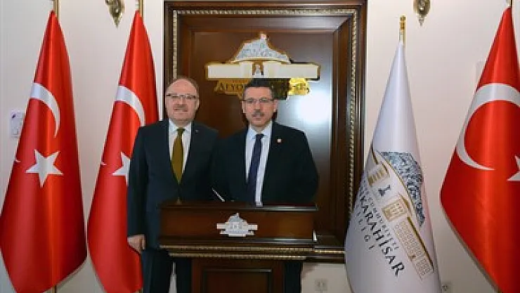 Sayıştay Başkanı Vali Tutulmaz’ı ziyaret etti