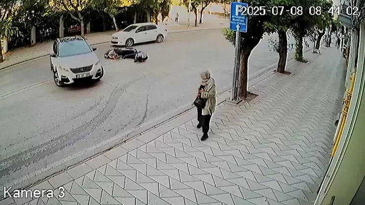 Sebep Olduğu Kazanın Ardından Hiçbir Şey Olmamış Gibi Yoluna Devam Etti